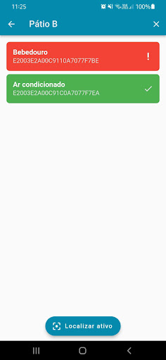 Assets Control App Screen 2