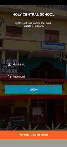Android application Holy Central Sr Sec School screenshort