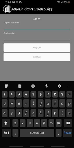 AdminPropiedades Screen 2