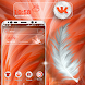 Orange Feather Launcher Theme - Androidアプリ