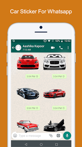 Car Stickers For Whatsapp Screen 2