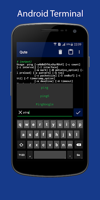 Qute: Terminal Emulator Mod APK for android