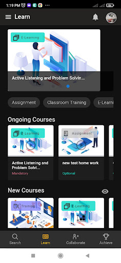 Markazia LMS Screen 2