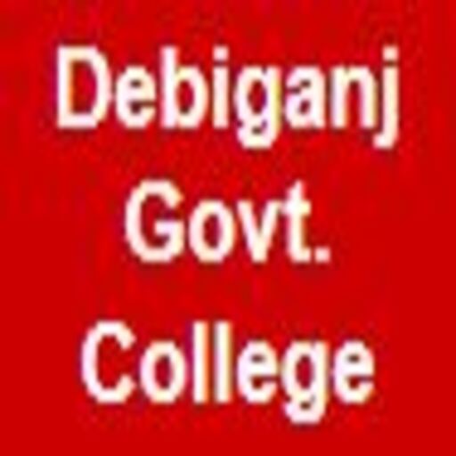 Debiganj Govt. College logo