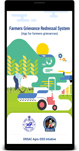 Android application Farmers Grievance Redressal Sy screenshort
