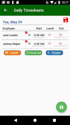 Field Assistant Screen 2