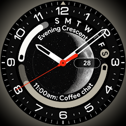 Icon image Moon Analog - Watch face