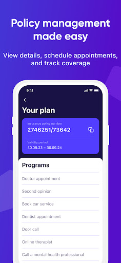 Renova - Digital Insure Screen 2