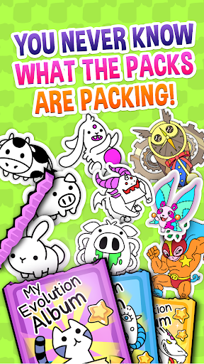My Evolution Album: Idle Game Screen 2