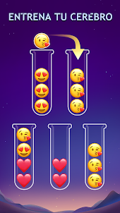 Emoji Sort - rompecabezas