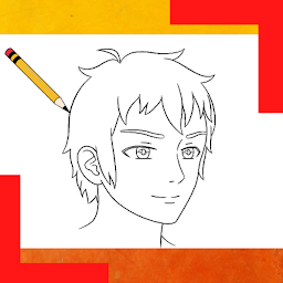 Icon image Artwork app. Anime drawing