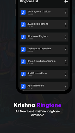 Krishana Ringtones Screen 3