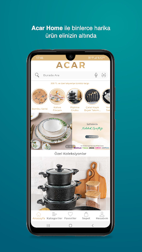 Android application Acar Home screenshort