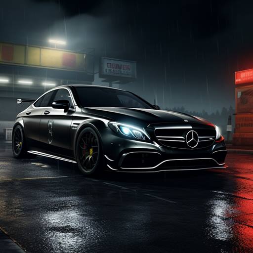 C63 AMG Drift Simulator logo