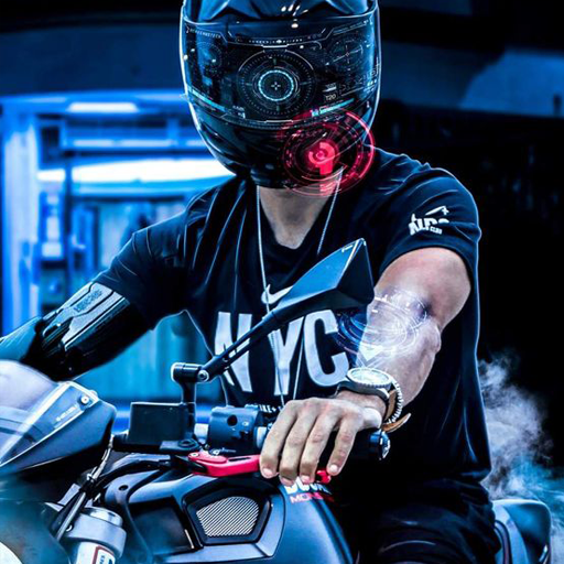 Motor Bike wallpapers Logo