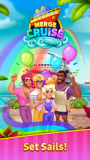 Android application Merge Cruise: Mystery Puzzle screenshort