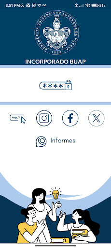 Android application IES móvil screenshort