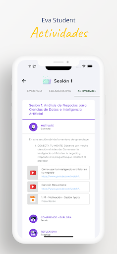 Eva Student Screen 2