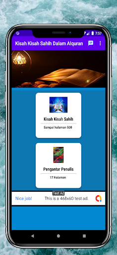 Android application Kisah Kisah Dalam AlQuran screenshort