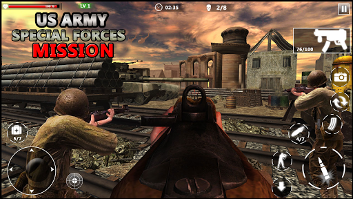 Android application Commando Strike: War FPS Games screenshort