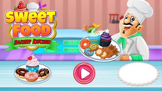 مطبخ مخبز الطعام الحلو: ألعاب طاه الخبز 5