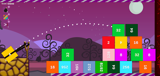 Throw and Merge - 2048 Blocks Screen 3