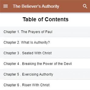 Captura de Pantalla 2 The Believer's Authority By Ke android