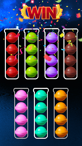 Android application Ball Sort Puzzle Color Bubbles screenshort