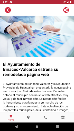 Ayuntamiento de Binaced Screen 3