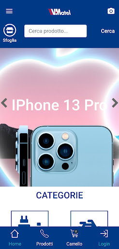 Android application ViMatel screenshort