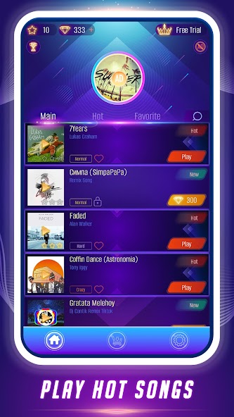 Dance Tiles: Hop Music Ball 1.5.2 APK + Мод (Unlimited money) за Android