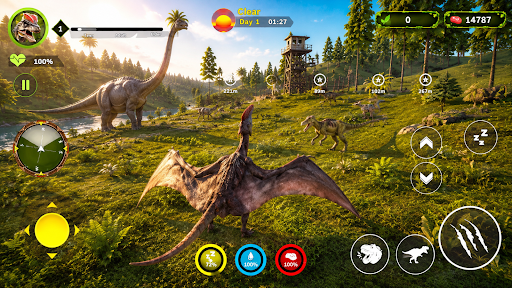 Dino Survival: Wild Clash Sim screenshot