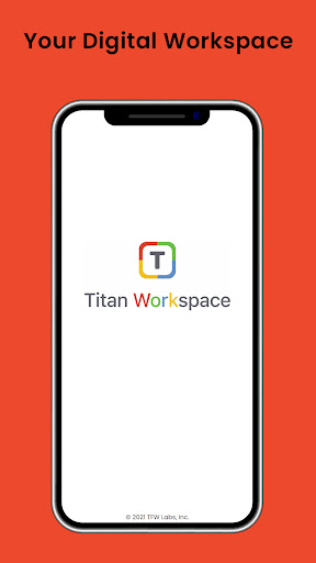Android application Titan Workspace screenshort