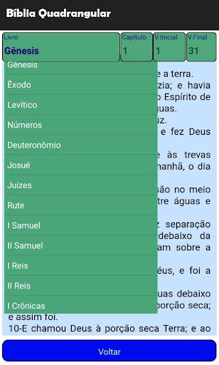 Android application Bíblia Quadrangular screenshort