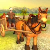 Horse Cart Carriage Game 3D