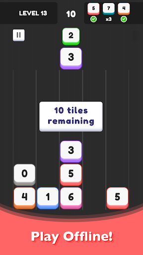 Merge Drop - Numbers Puzzle Screen 3