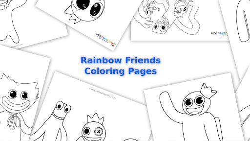 Download do APK de Rainbow Friends Coloring Book para Android