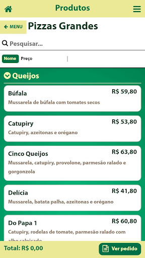 Mestre Pizza SP Screen 2