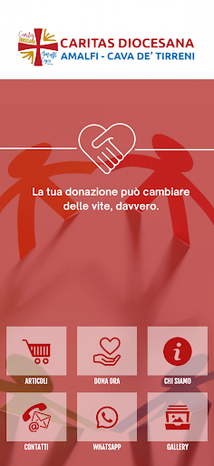 Android application Caritas Amalfi - Cava screenshort