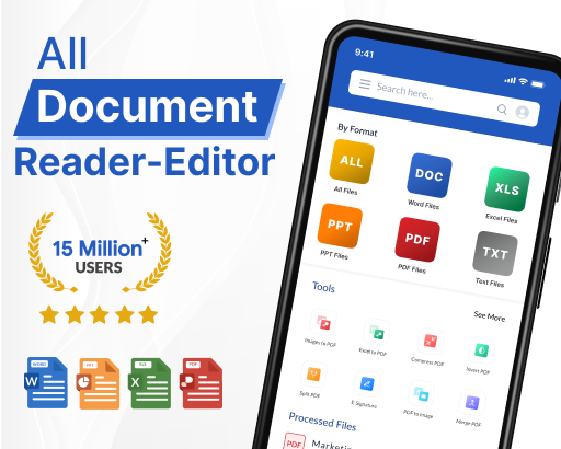 Word, PDF, XLS, PPT: A1 Office - Business - apps
