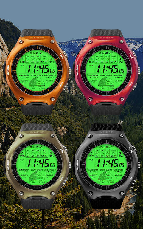 F03 WatchFace for LG G Watch Rのおすすめ画像1