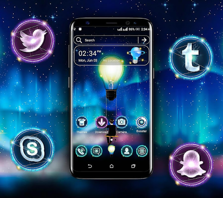 Light Bulb Launcher Theme - 2.9 - (Android)