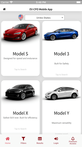Android application EV-CPO Mobile App screenshort