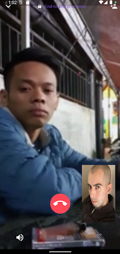 Cak Percil Fake Video Call Screen 2