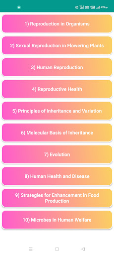 Class 12 Biology Solutions Screen 3
