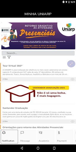 MINHA UNIARP Screen 2
