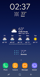 One UI Weather Icons set for Chronus Screenshot