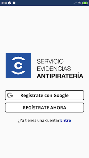 CEDRO - Servicio de Evidencias Screen 2