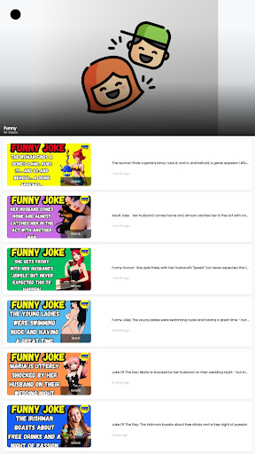 Funny Jokes Screen 3