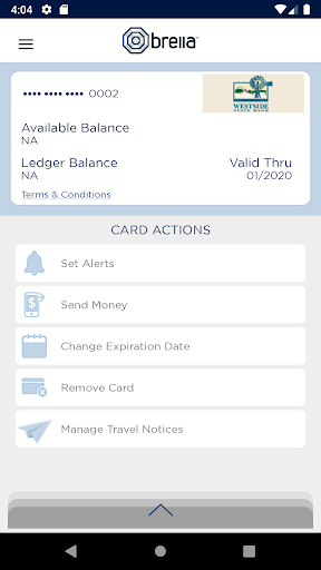 Screenshot of Brella – Card Manager
